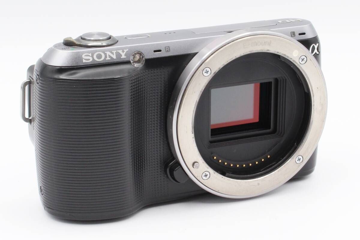 ショット数35227回 ソニー SONY NEX C 3 ボディ ミラーレス一眼 ブラック バッテリー付き ♯430