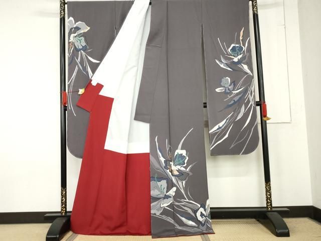 平和屋着物○豪華振袖 草花文 金銀彩 正絹 逸品 AABE5230cs - メルカリ