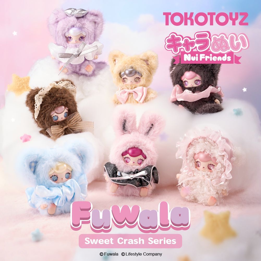 TOKTOYS公式】Fuwala キャラぬい Sweet Crash シリーズ （単品