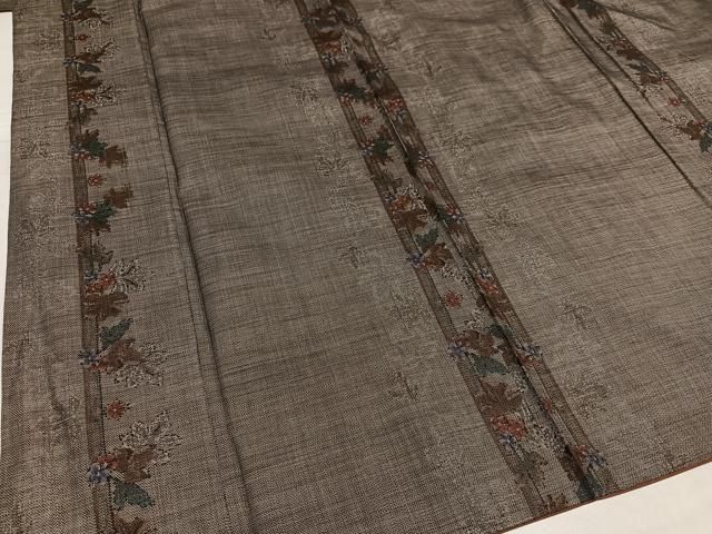  平和屋着物 本場大島紬 カタス9マルキ 花間道 正絹 ph 紬 着物