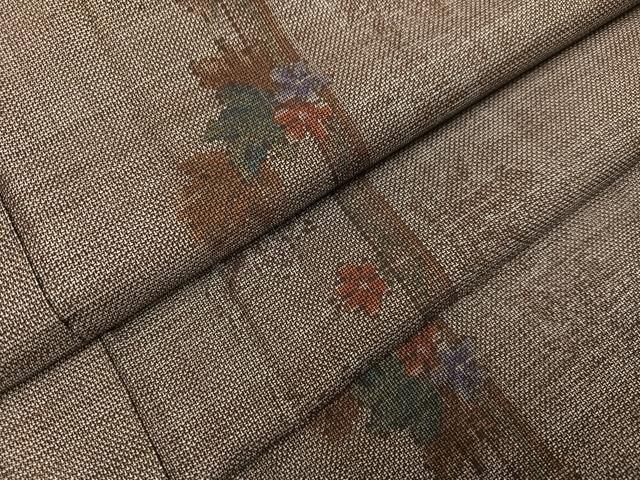 平和屋着物●本場大島紬 カタス9マルキ 花間道 正絹 ph