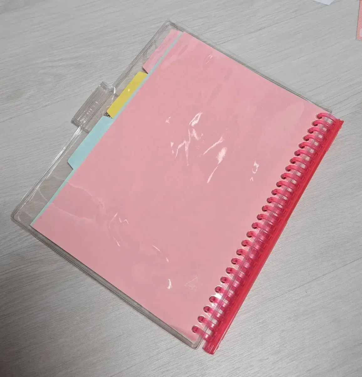 ハローキティ 20穴 ダイアリー PVC バインダー ポケット