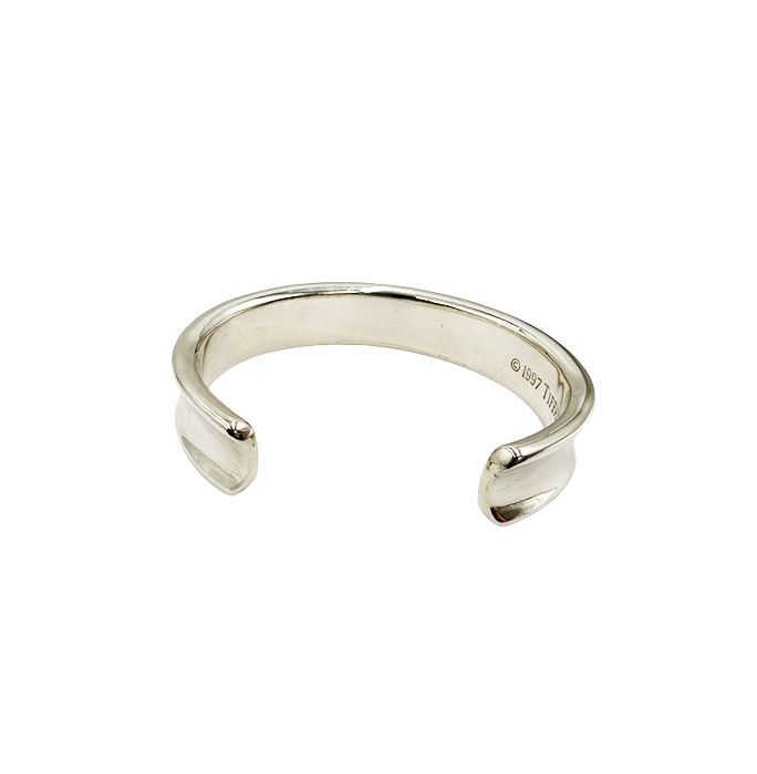 Tiffany & Co. ティファニー ナローバングル シルバー925 オープン