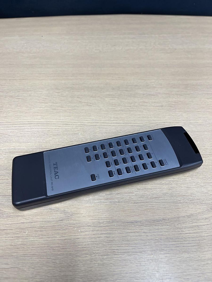 TEAC ティアック CDプレーヤー VRDS-15用 リモコン RC-915 - メルカリ