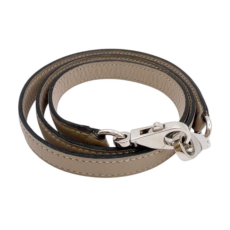 エルメス HERMES ショルダーストラップ トゥルティールグレー|シルバー金具 トリヨンクレマンス レディース