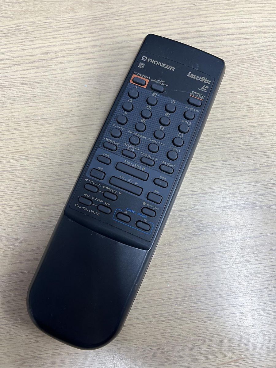 Pioneer パイオニア LDプレーヤー用 リモコン CU-CLD134 - メルカリ