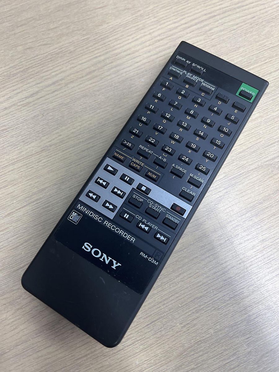 【美品】SONY DATデッキ用リモコン RM-D2000 ソニー SONY RM-D2000 DATデッキ用 リモコン-日本公式オンラインアウトレット