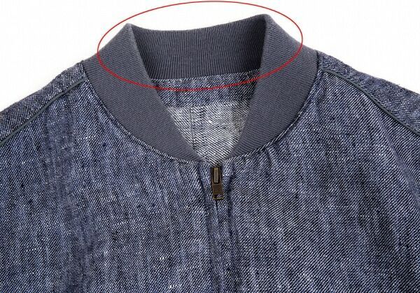 マドモアゼルノンノンMademoiselle NON NON リネンロゴワッペンワン