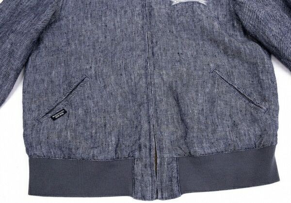 マドモアゼルノンノンMademoiselle NON NON リネンロゴワッペンワン