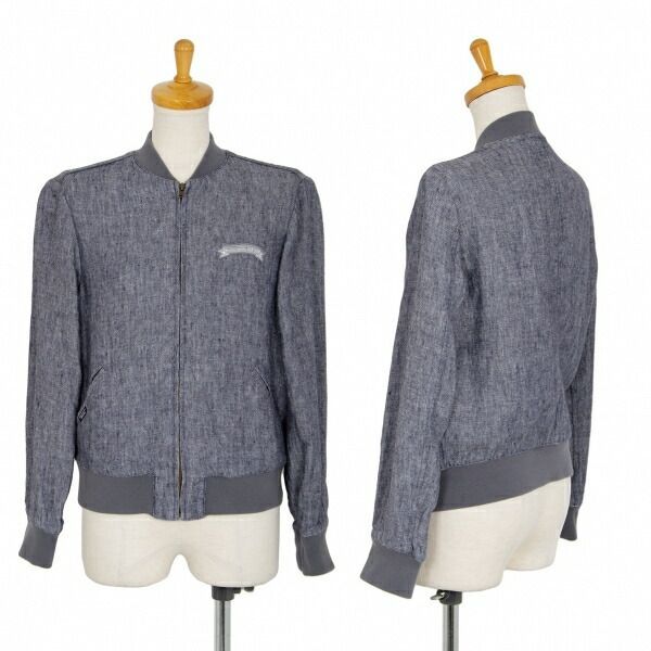 マドモアゼルノンノンMademoiselle NON NON リネンロゴワッペンワン