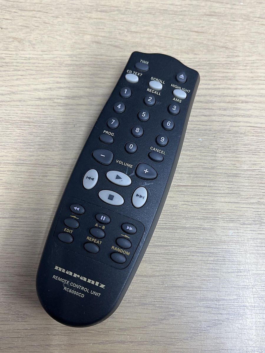 marantz マランツ CDプレーヤー リモコン RC6000CD - メルカリ