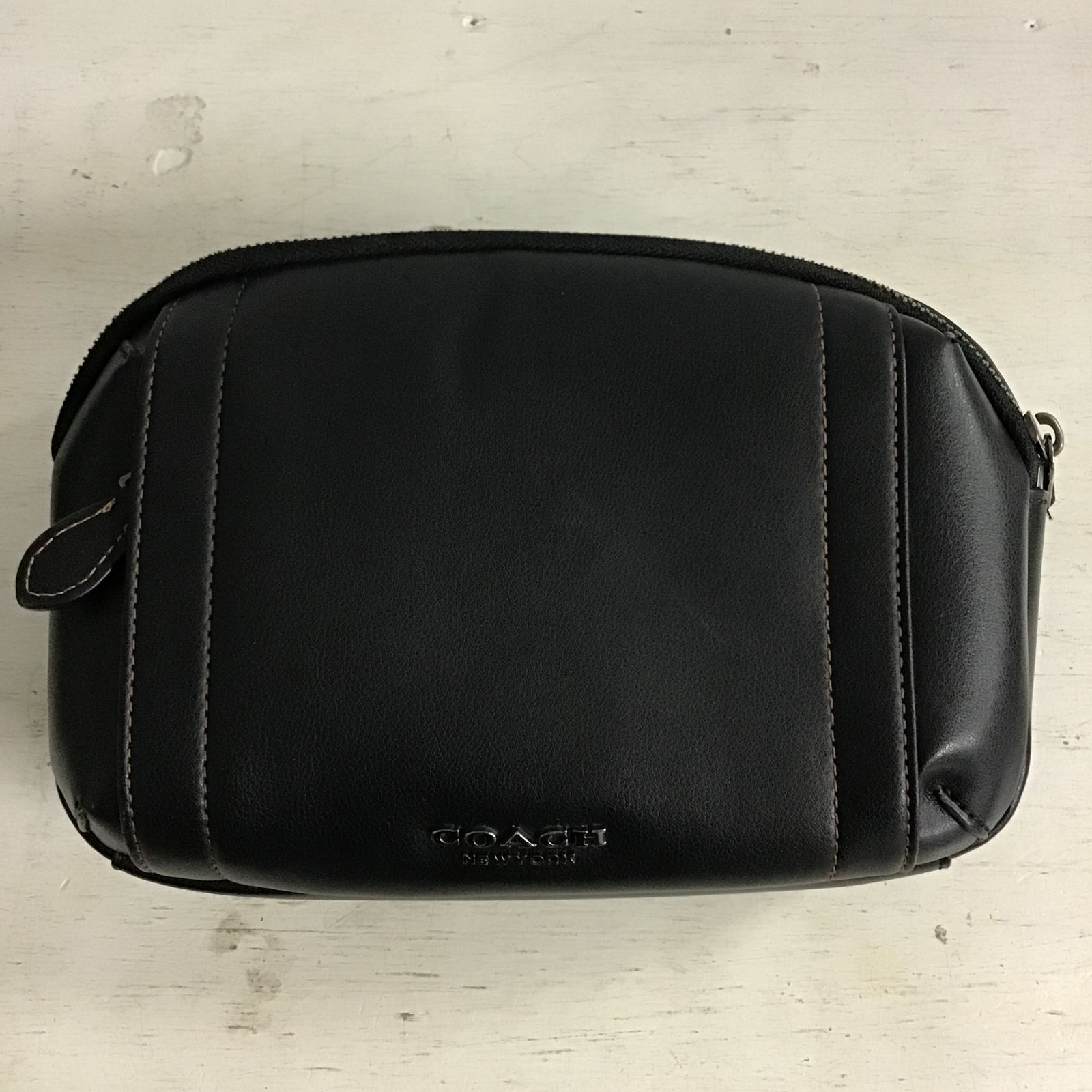 八戸85-5-20251208】COACH コーチ ボディバッグ ウエストポーチ