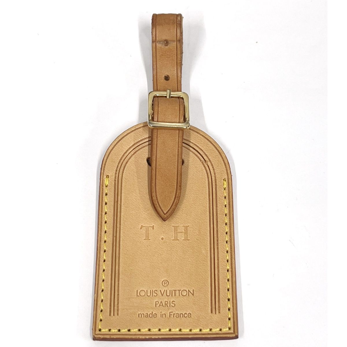 LOUIS VUITTON ルイヴィトン ネームタグ ラゲッジタグ レザー