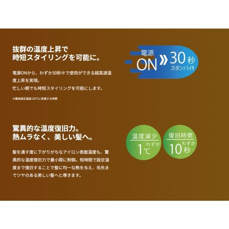 マグネットヘアプロ カールアイロン 32 mm 温度 120～200℃ グリップ部抗菌加工 MAGNETHairPro CURL IRON HCC G DG コテ ヘアアイロン ヘアセット ホリスティックキュア クレイツ