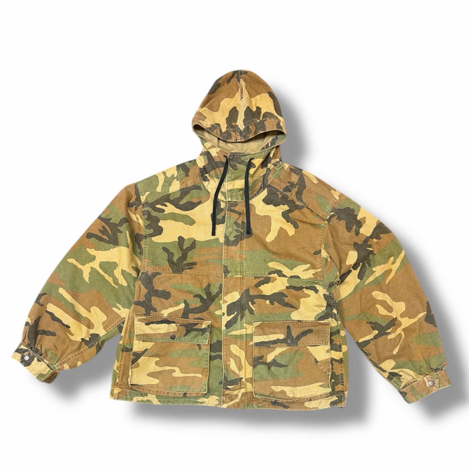 ANCELLM 25AW CAMO ZIPUP HOODIE カモジップアップフーディー 