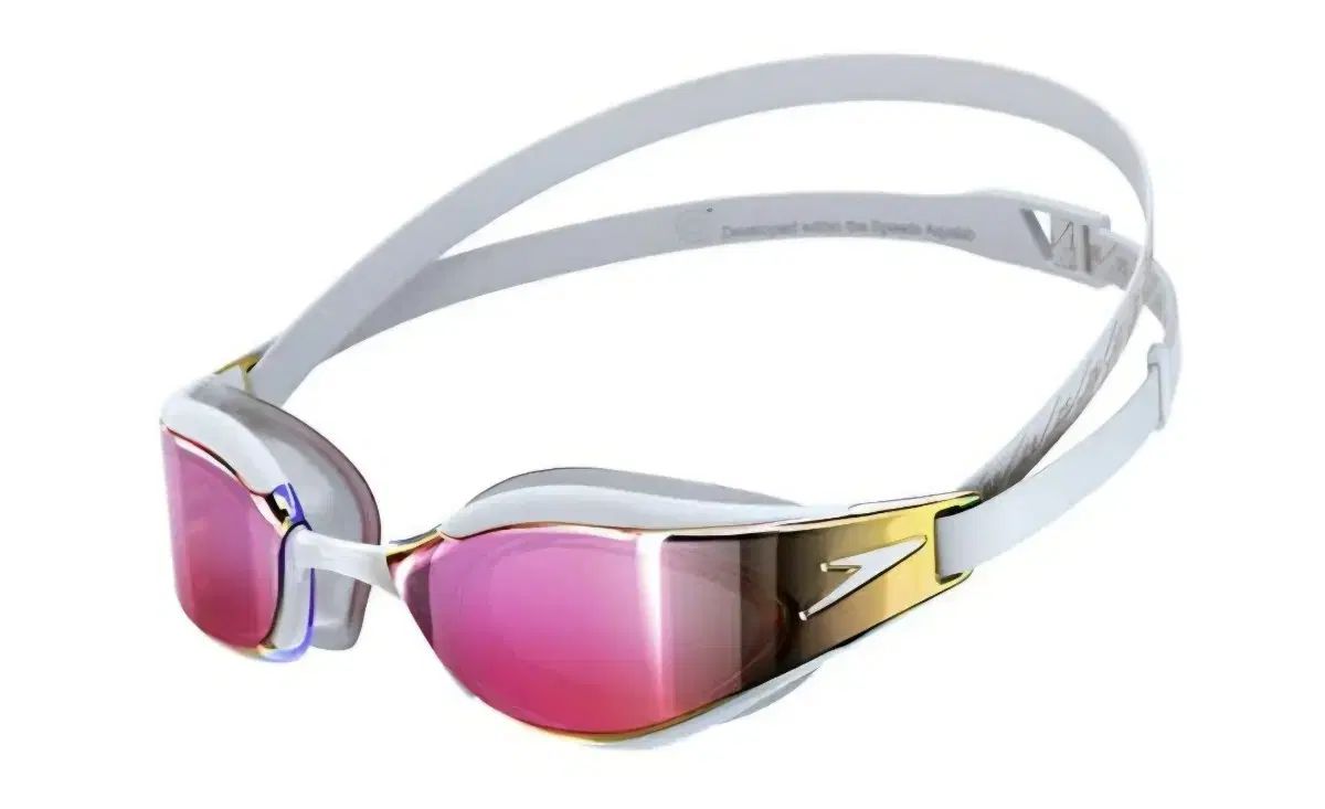 SPEEDO スピード ハイパーエリート ホワイト スイムゴーグル