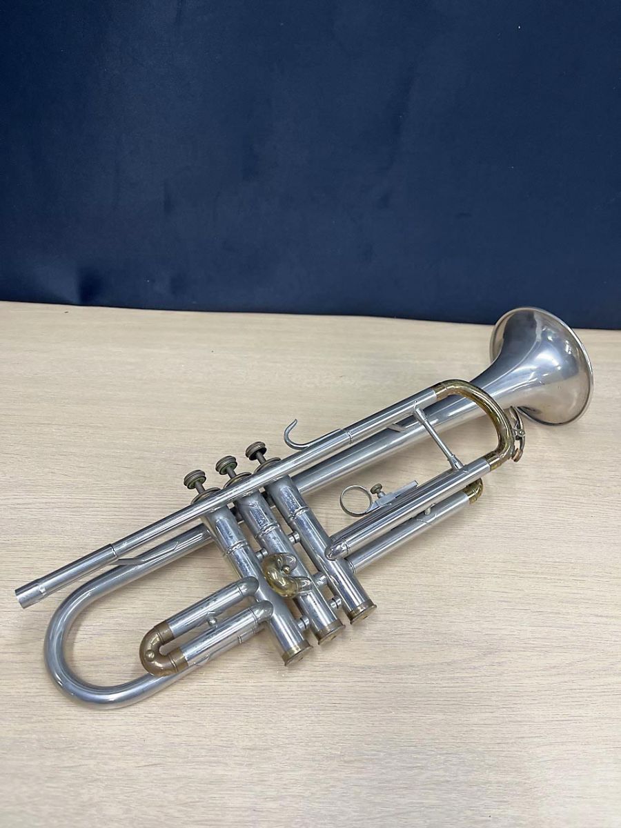 ジャンク品】 Nikkan ニッカン トランペット 全長約47cm TR-134 907220