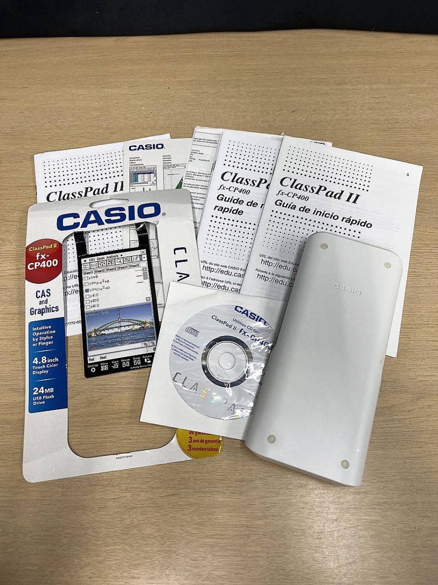 CASIO カシオ CAS 関数電卓 液晶 fx CP 400