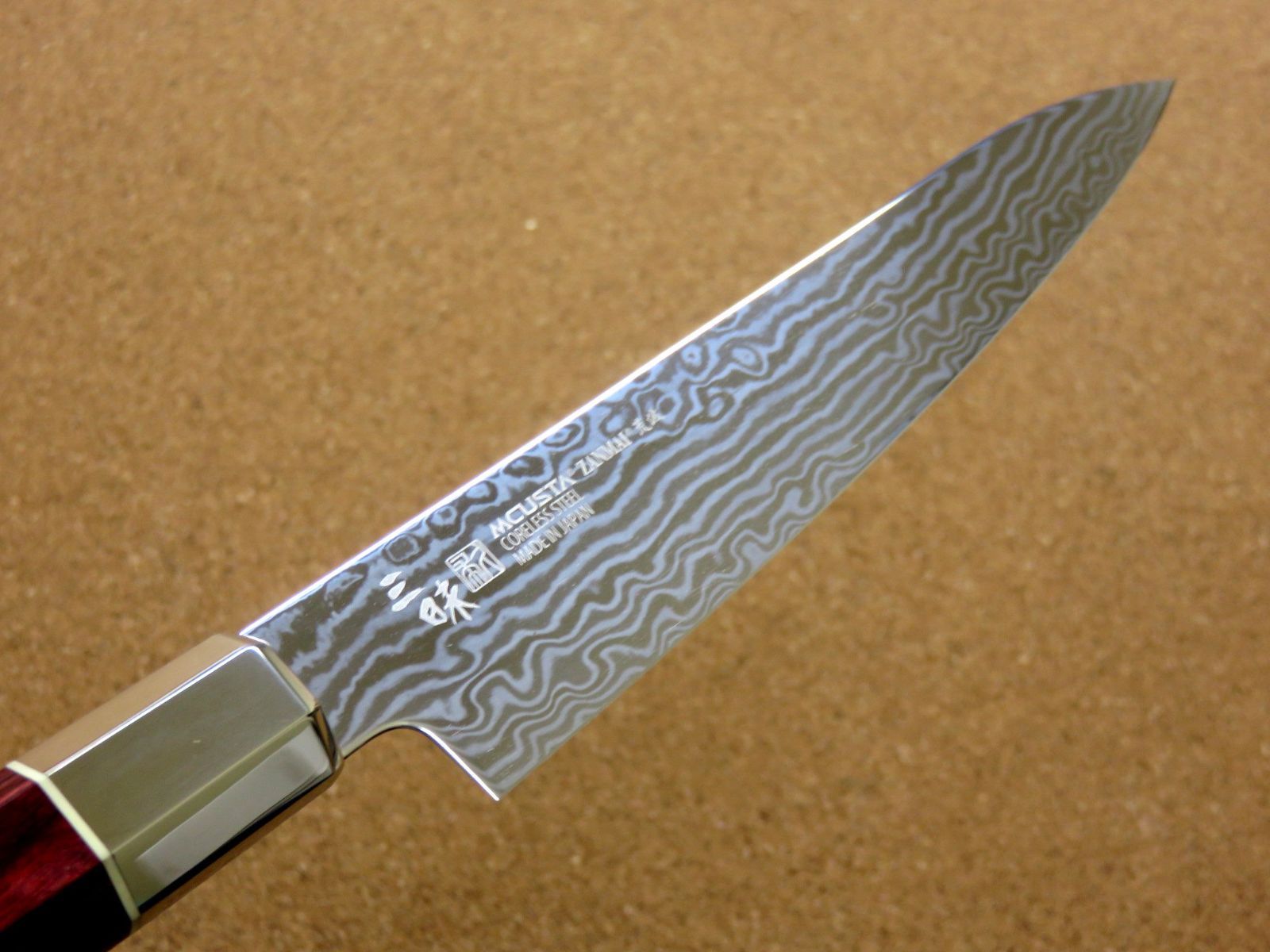 関の刃物 ペティナイフ 15cm (150mm) 三昧 荒波 VG-10 VG-2 コアレス鋼 