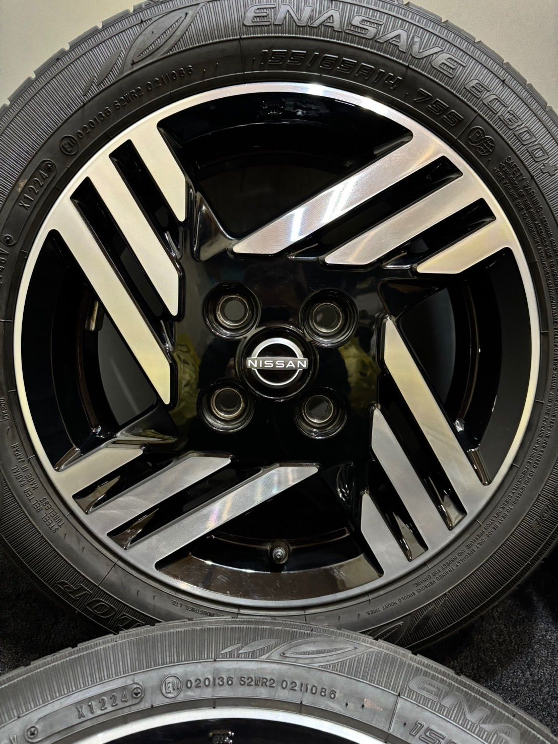 155 65 R 14 DUNLOP ENASAVE EC 300 日産 デイズ ハイウェイスター 14インチ 4 5 J 46 100 H 夏タイヤ 4本 南1 L 69