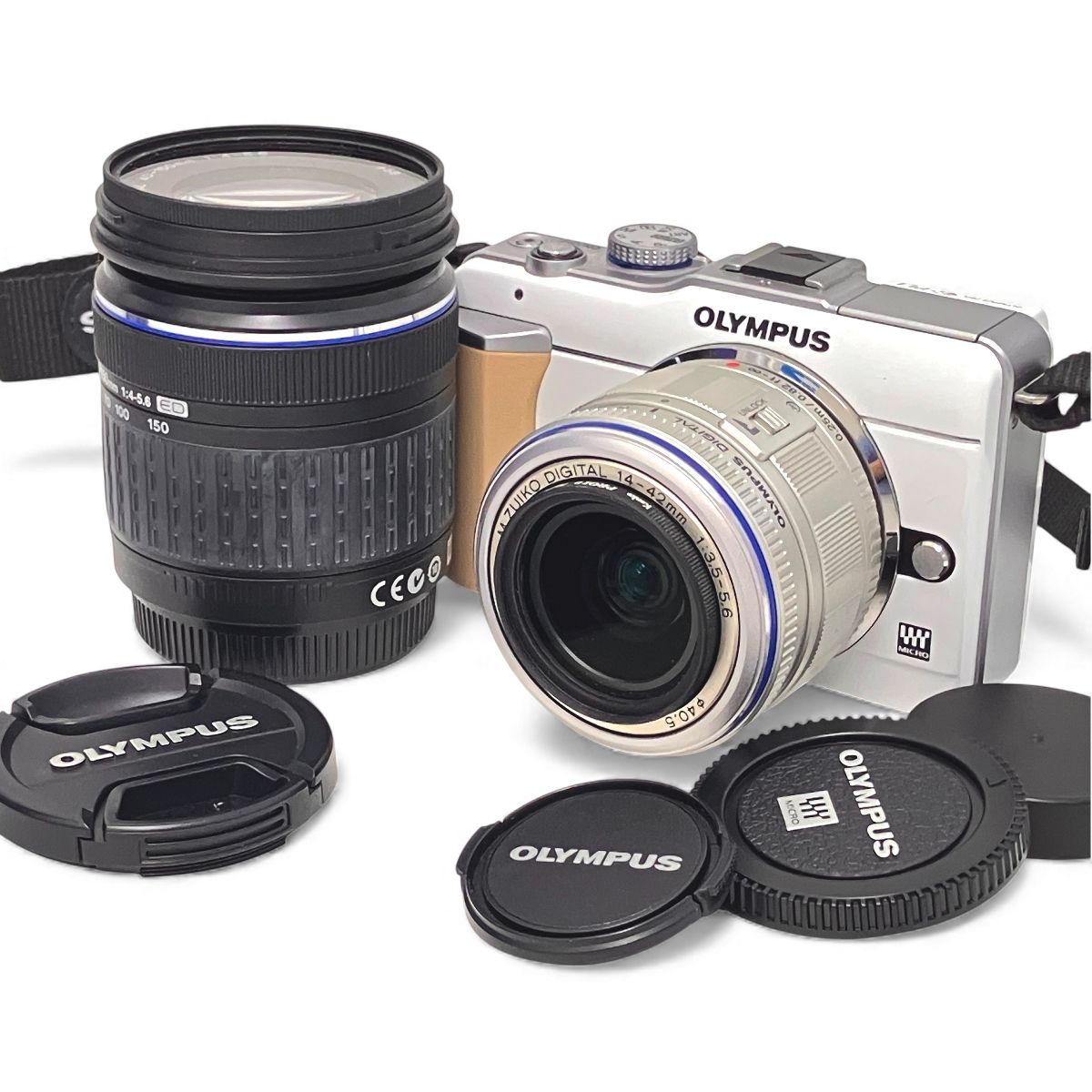 OLYMPUS PEN Lite E-PL1 14-42mm F:3.5-5.6 40-150mm F:4-5.6 ダブル