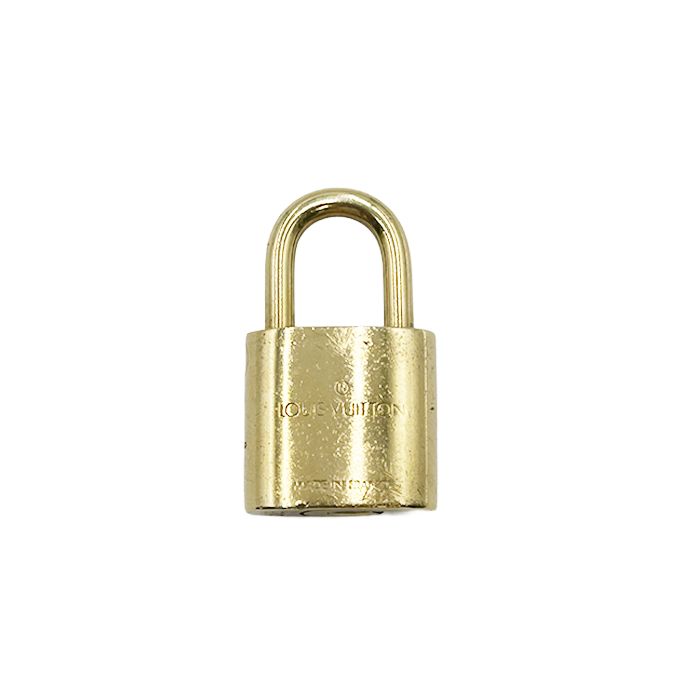 Louis Vuitton ルイヴィトン パドロック ゴールド キー付き カデナ