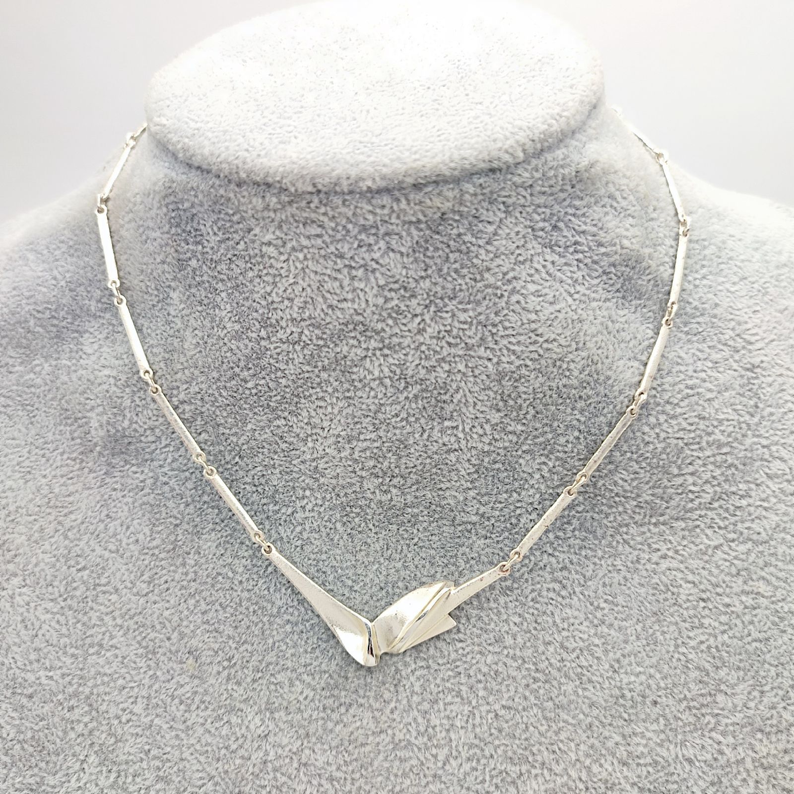 美品】ラポーニア LAPPONIA デザインネックレス SILVER シルバー925