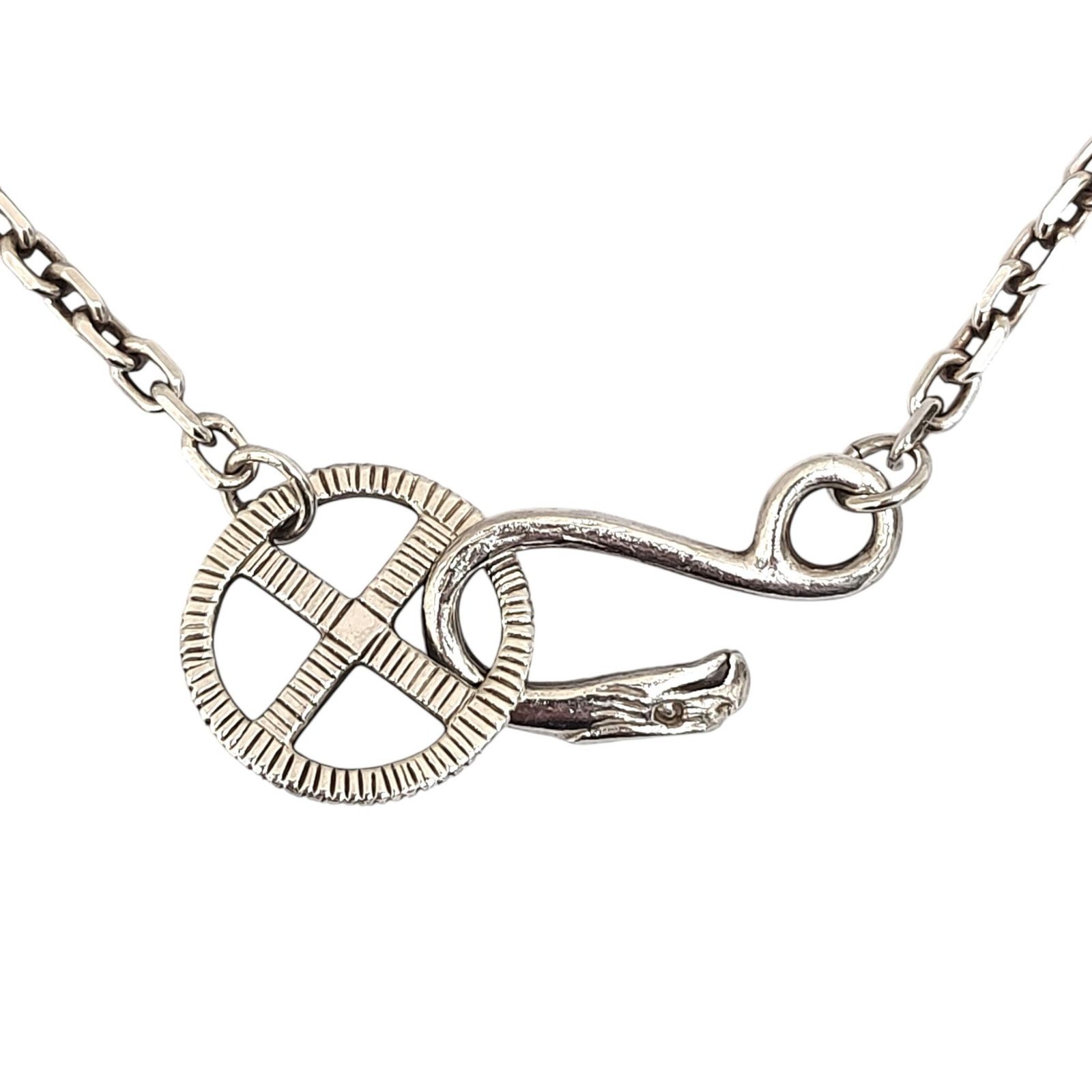 REDMAN レッドマン 小ホイール イーグルヘッド フック ネックレス