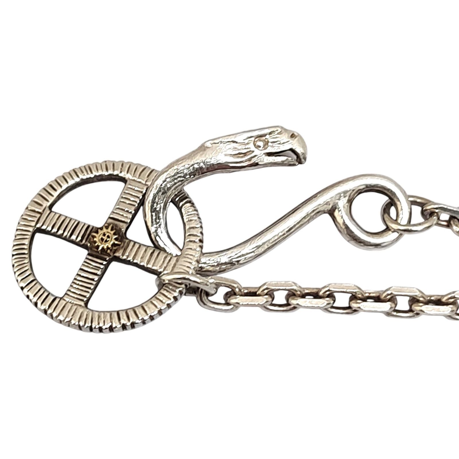 redman チェーン50cm ヤングイーグルフック　ホイール小　レッドマン REDMAN レッドマン 小ホイール イーグルヘッド フック ネックレス