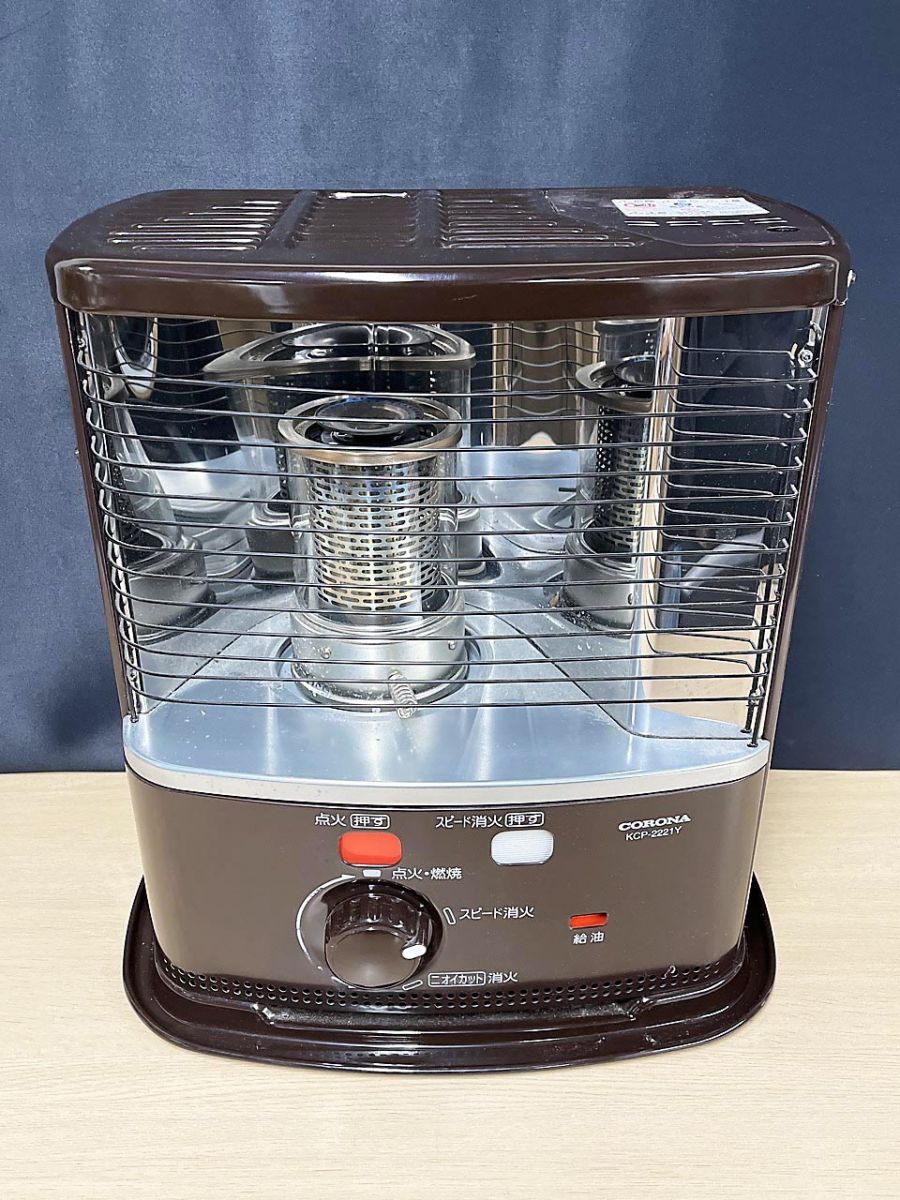 CORONA コロナ　石油ストーブ　KCP-2221Y 2021年製 CORONA コロナ 石油ストーブ 自然通気型開放式 KCP-2221Y 2021年製