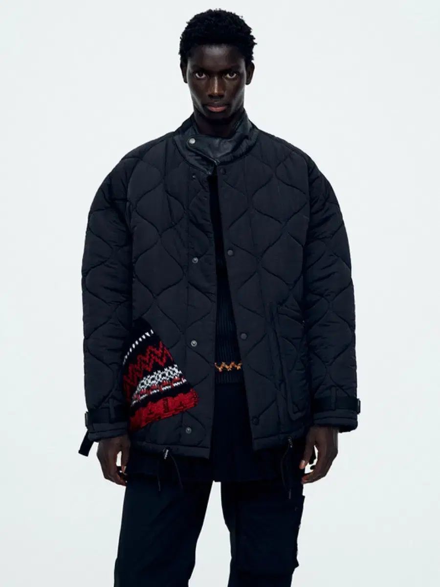 アンダースンベル ノルディック キルティング ジャケット