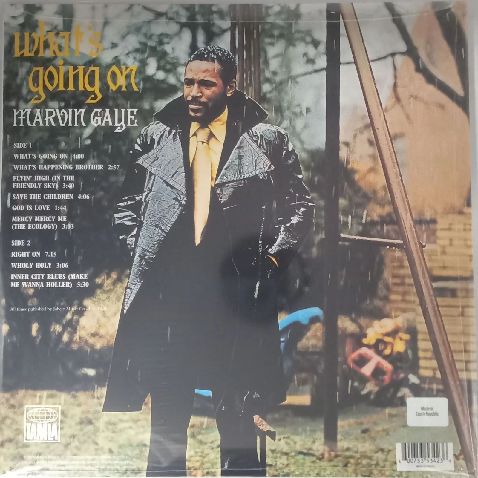 新品LP】マーヴィン・ゲイ（Marvin Gaye）- ホワッツ・ゴーイング