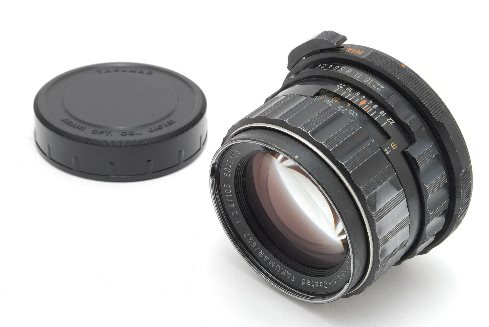 ペンタックス タクマー 標準 レンズPENTAX SMC Takumar 6 x 7 105 mm f 2 4 Standard Lens