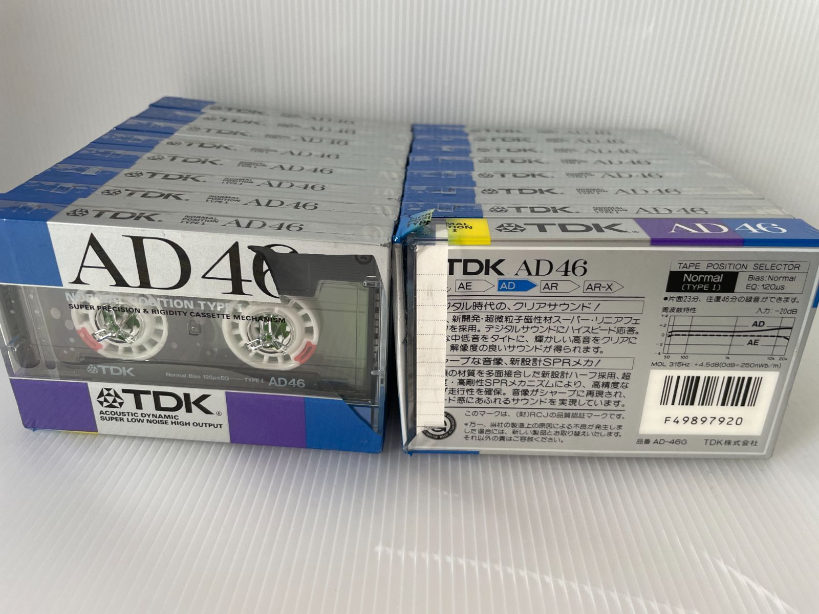 TDK AD 46 G テープ セット 12 c 74