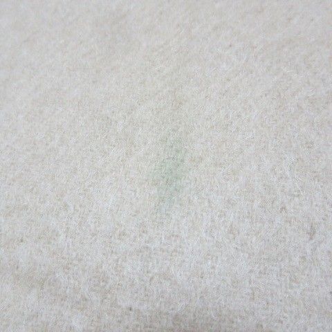 バランタイン BALLANTYNE カシミヤマフラー フリンジ 無地 ベージュ /X