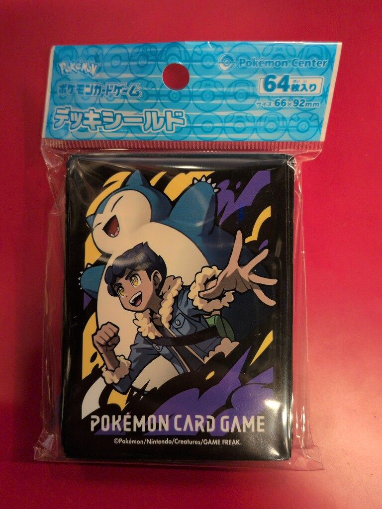 Pokemon デッキシールド（スリーブ） ホップ&カビゴン 64枚 - メルカリ