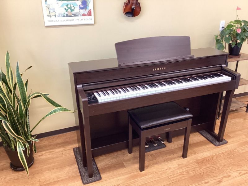 メンテナンス＆クリーニング済み ヤマハ SCLP 6450 ダークアルダー調 2017年製 電子ピアノ 88鍵盤 木製鍵盤 YAMAHA Clavinova クラビノーバ 千葉 東京 神奈川 埼玉 愛知 電 の配送設置込