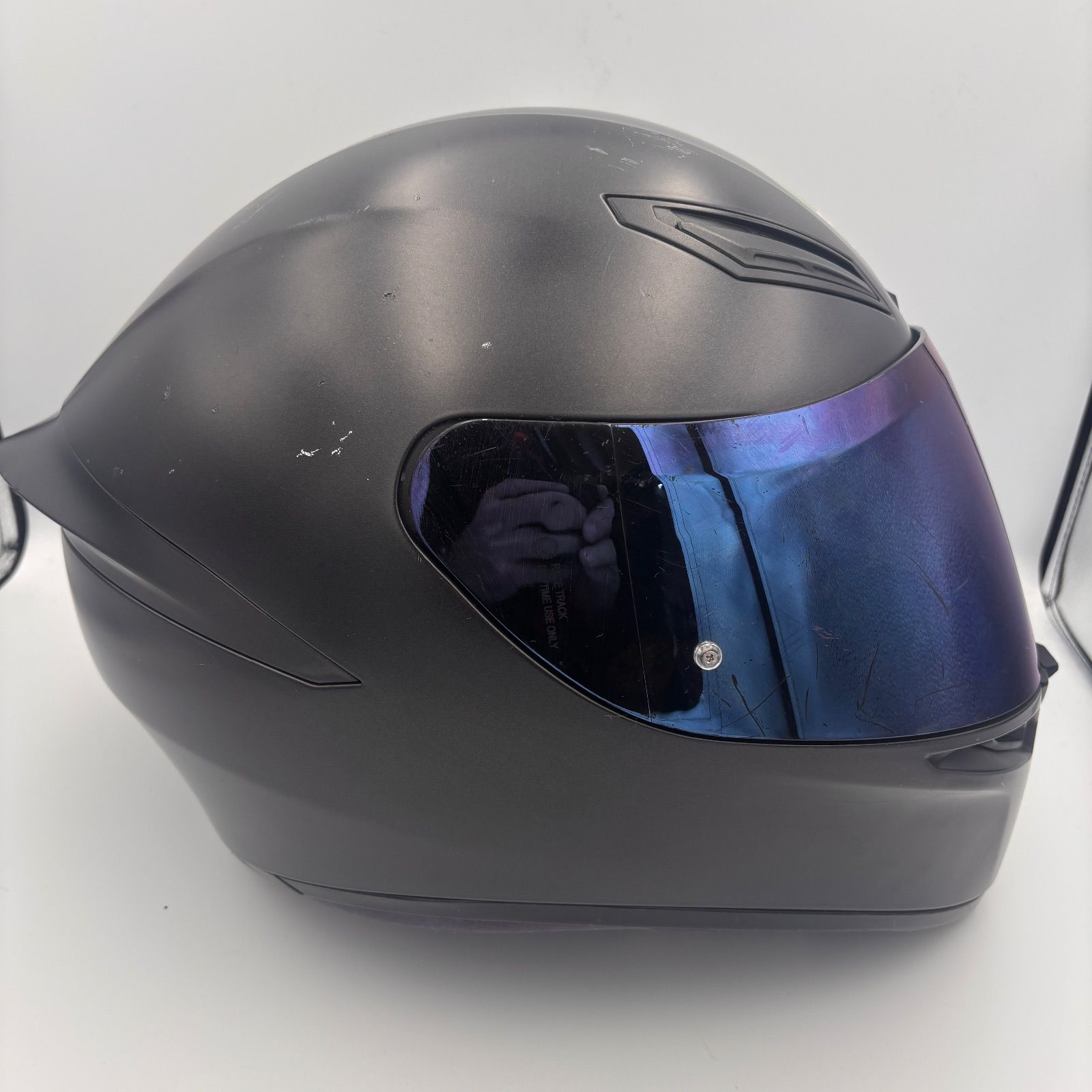 ◾️AGV フルフェイスヘルメット K1 マットブラック ミラーバイザー 