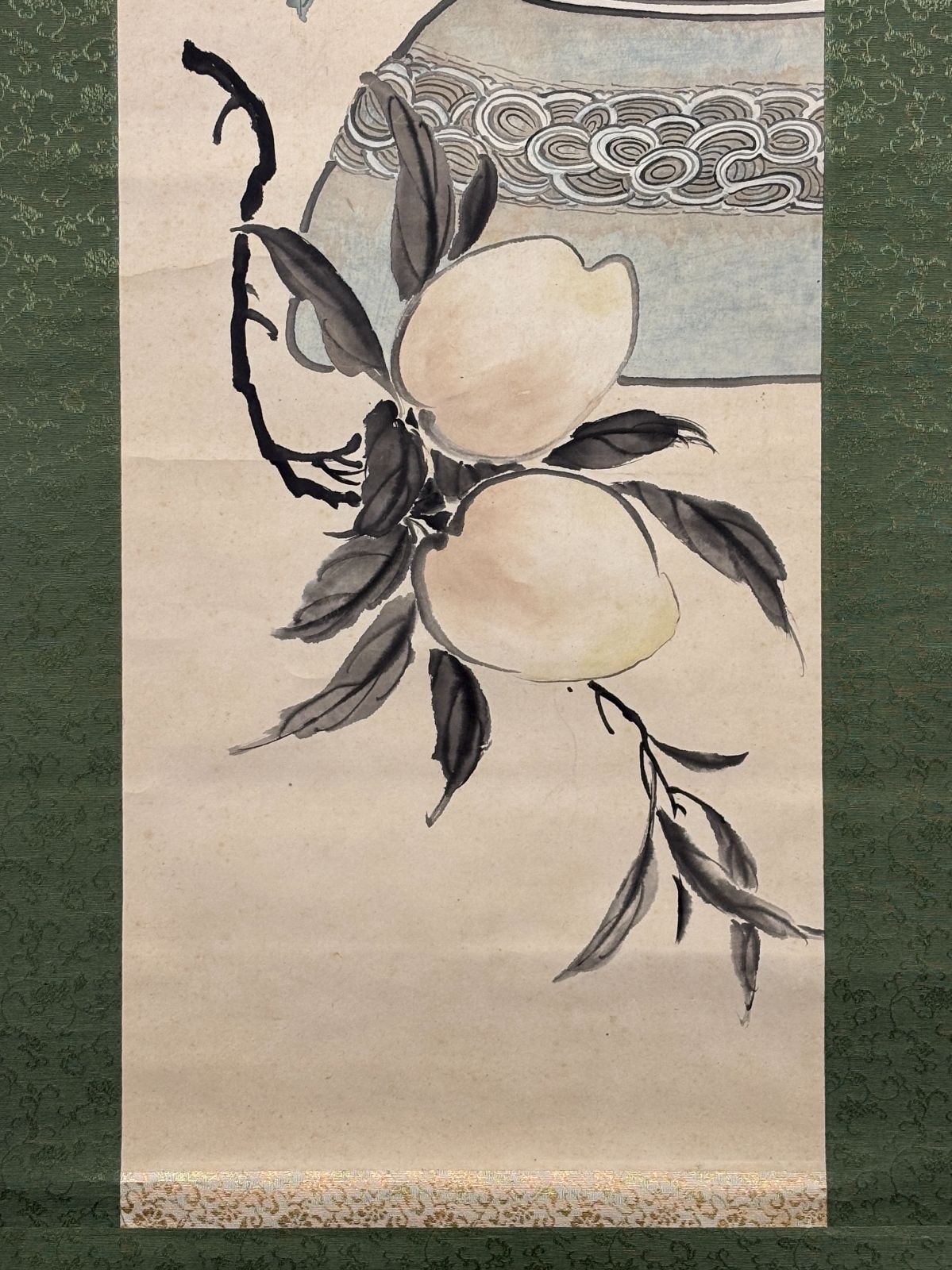 長巻中国古画 珍品旧藏收藏 めったにない 重な古代絹の