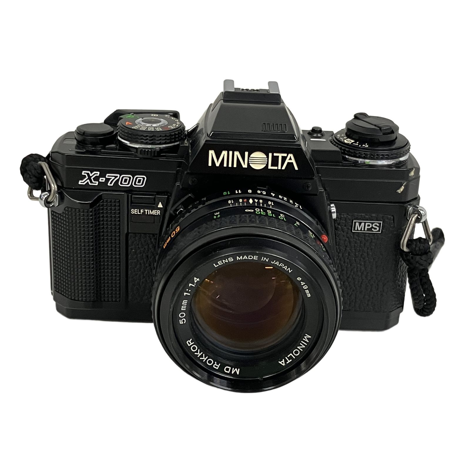 MINOLTA ミノルタ X-700 ボディ + MC ROKKOR-PG 50mm F1.4 レンズ