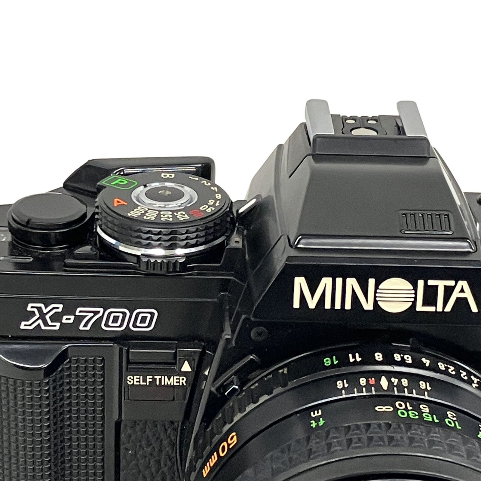 MINOLTA ミノルタ X-700 ボディ + MC ROKKOR-PG 50mm F1.4 レンズ