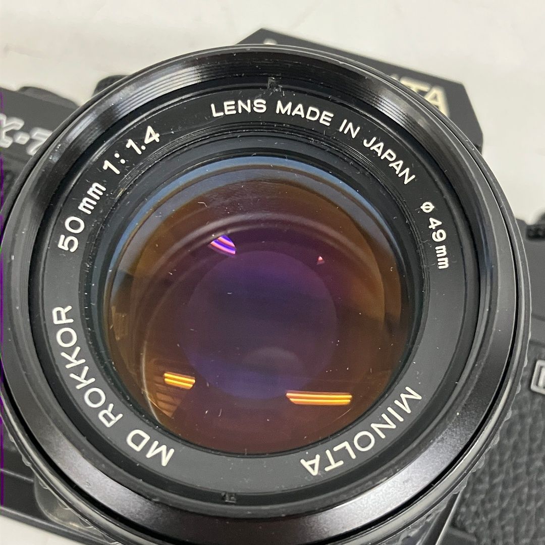 MINOLTA ミノルタ X-700 ボディ + MC ROKKOR-PG 50mm F1.4 レンズ