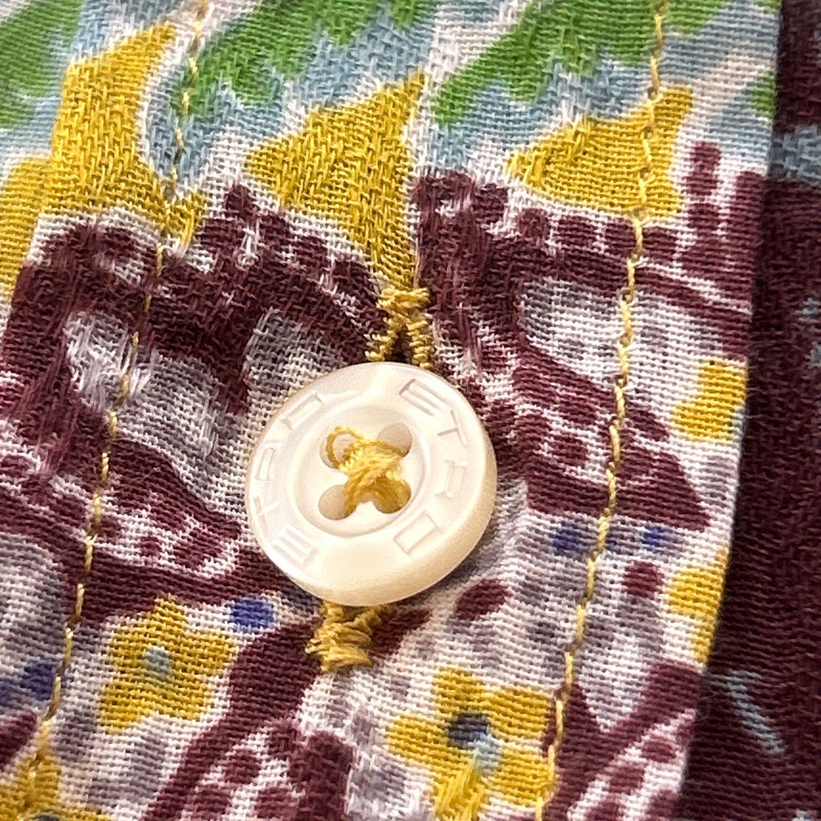 ETRO エトロ 大きいサイズ 44 ペイズリー柄 シャツ ブラウス