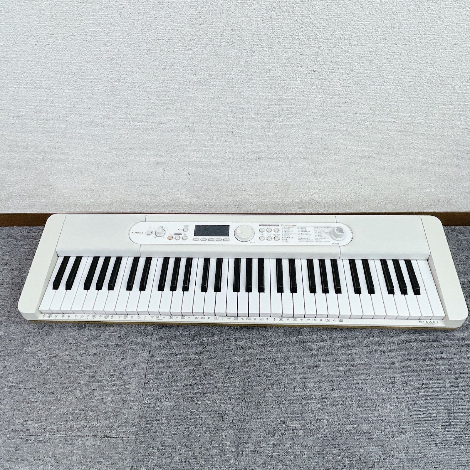 CASIO 光ナビゲーション キーボード 電子 LK-526 動作確認済み - メルカリ