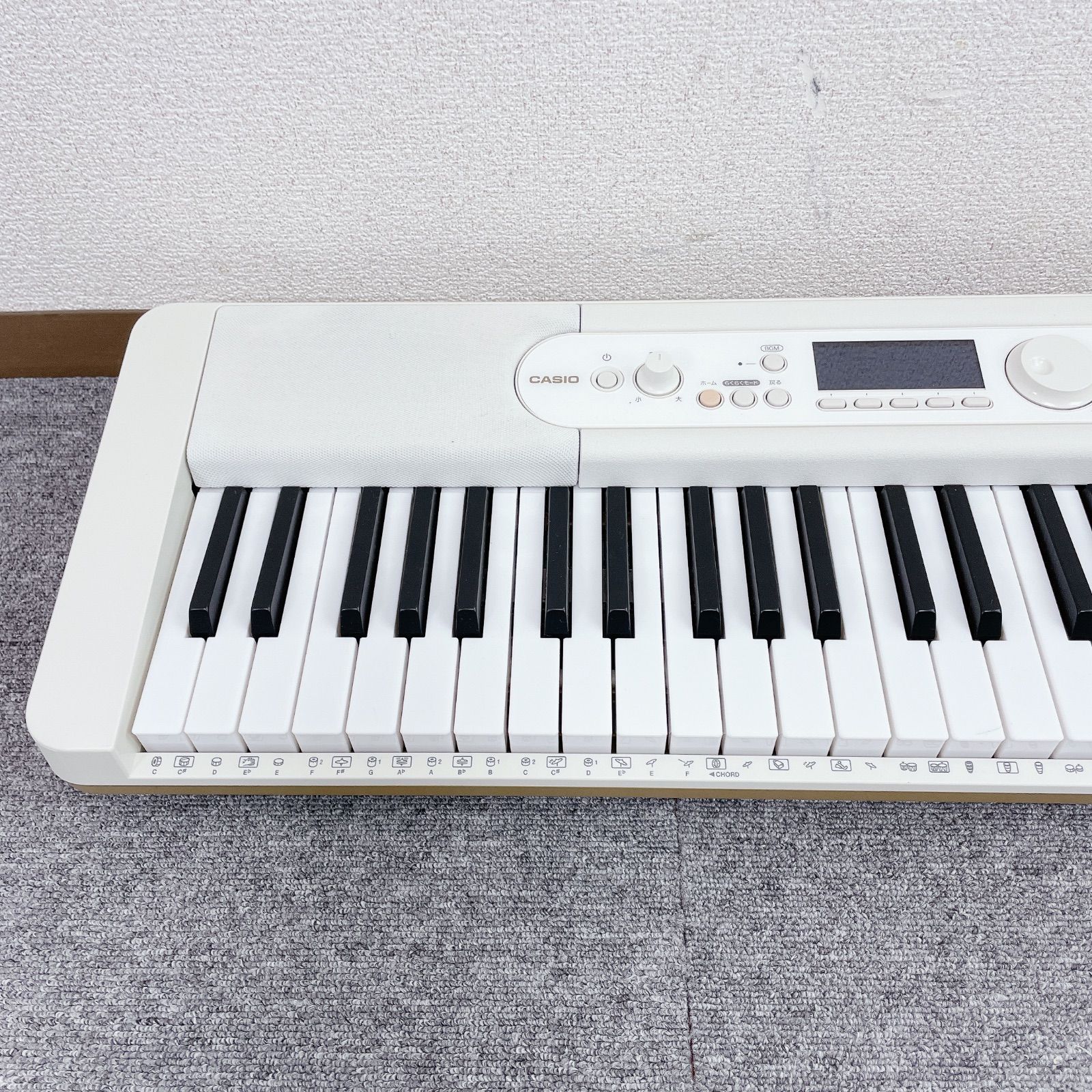 CASIO 光ナビゲーション キーボード 電子 LK-526 動作確認済み - メルカリ