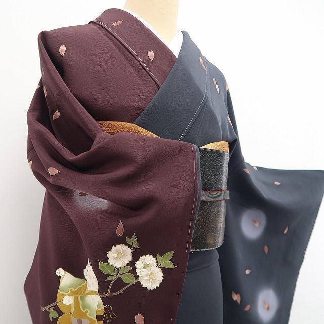 鈴*猫様 新品 美品　正絹　作家　さが美　訪問着　縮緬　フルセット　身丈163 楽天市場】きもの さが美の通販