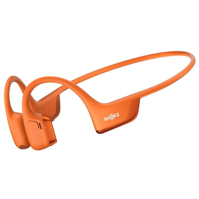 Shokz 骨伝導イヤホン OpenRun Pro 2 オープンイヤー型 ワイヤレスイヤホン SKZ EP 000031 オレンジ ショックス Bluetooth