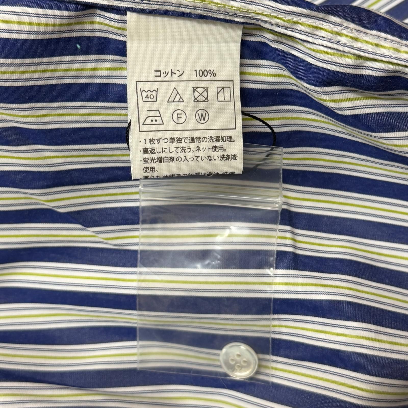 COOTIE 24 AW Stripe Broad L|S Shirt ストライプブロードシャツ クーティープロダクションズ CTE-24 A 405 ネイビー XL 3202 M その他 長袖シャツ シャツ