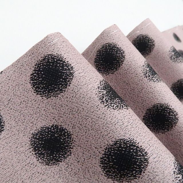 ❁tomihisa❁ やまと誂製 想屋 着物 正絹 仕付け糸付”遊び心を纏うモダンな水玉”お召 7360