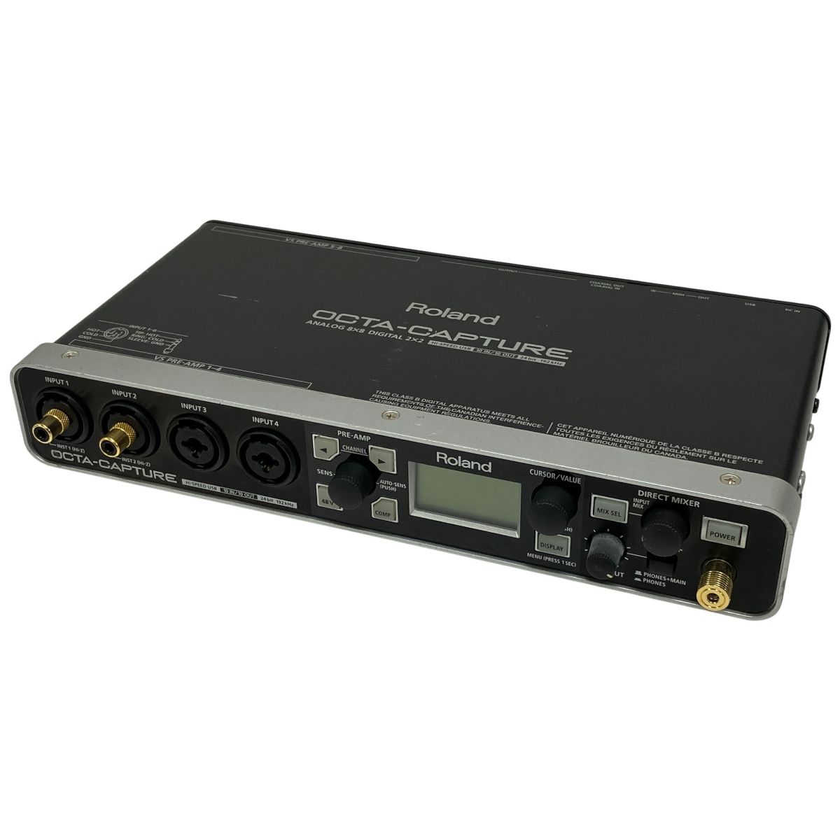 Roland Octa Capture UA-1010 オーディオインターフェース 音響機器